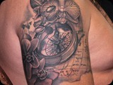 compass-and-orchids-by-Todo-ABT-tattoo