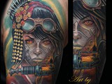 Steampunk-Geisha-by-Todo-ABT-Tattoo