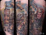 Steampunk-London-scene-by-Todo-ABT-Tattoo